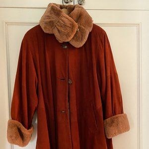 El Corte Ingles -  Suede coat